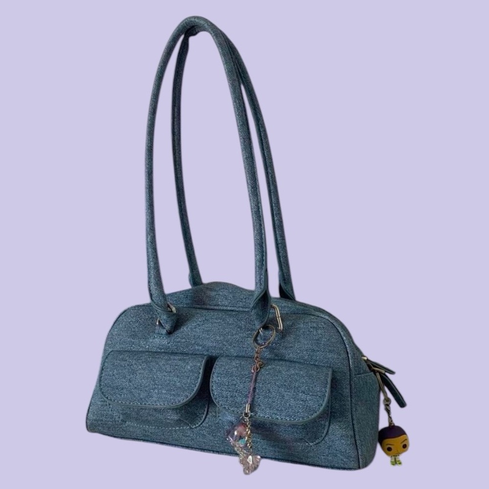 🩶 Blue denim shoulder bag 🩶